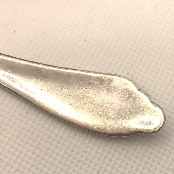 Odd Spoon Mayflower 1891 Silver Plate Fruit Orange Spoon 1880 Pairpoint Mfg - Picture 6 of 8